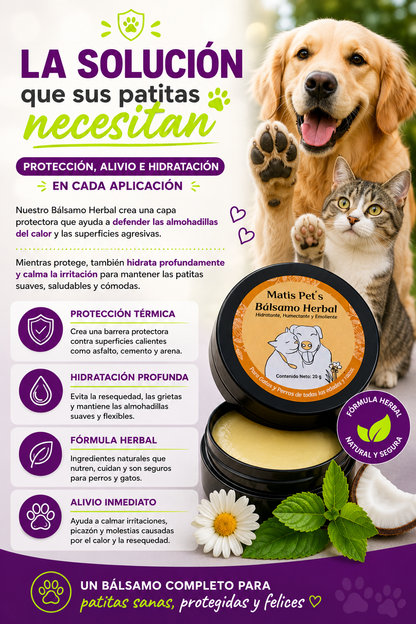 Bálsamo herbal protector