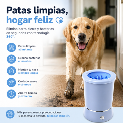 Lava Patas Electrico de Mascotas