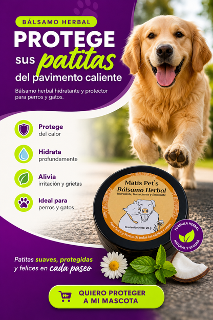 Bálsamo herbal protector